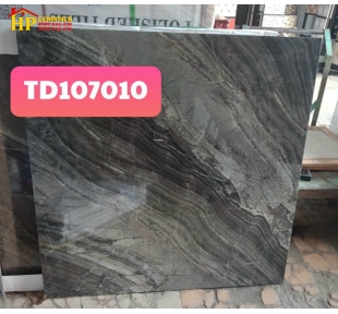 GẠCH LÁT NỀN 100X100 ĐEN VÂN XÉO 010