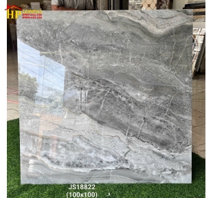 GẠCH LÁT NỀN 100X100 VÂN XÁM 8822