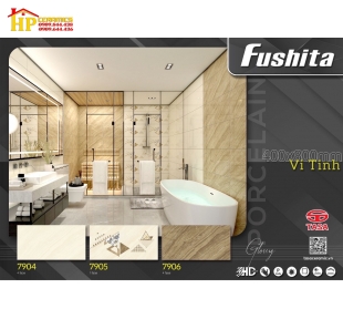 GẠCH ỐP TƯỜNG 40X80 VÂN ĐÁ MARBLE VÀNG 7904