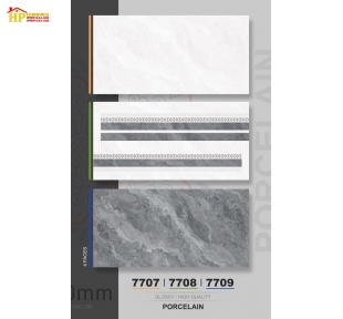 GẠCH ỐP TƯỜNG 40X80 VÂN MÂY XÁM TRẮNG ĐIỂM SỌC 7707