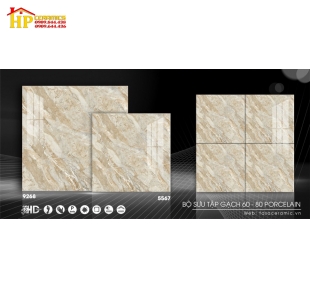 GẠCH LÁT NỀN 80X80 VÂN ĐÁ MARBLE VÀNG 9268