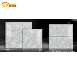 GẠCH LÁT NỀN 80X80 VÂN ĐÁ XÁM XANH 9211