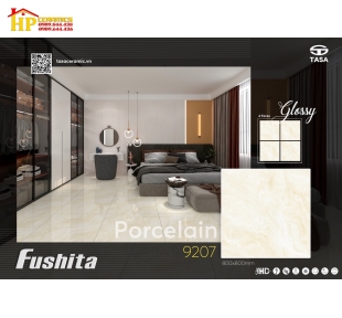 GẠCH LÁT NỀN 80X80 VÂN ĐÁ VÀNG KEM 9207