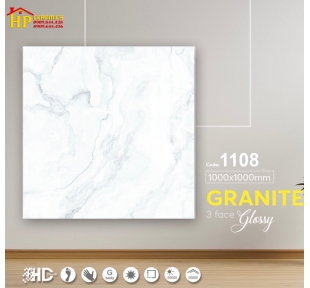 GẠCH LÁT NỀN 100X100 VÂN MÂY XÁM  XANH 1108