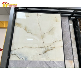 GẠCH LÁT NỀN VÂN ĐÁ XANH VÀNG KHẮC KIM CAO CẤP