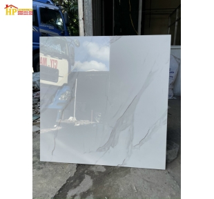 GẠCH LÁT NỀN 80X80 TRẮNG VÂN KHÓI KHẮC KIM
