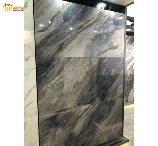 GẠCH LÁT NỀN 80X160 VÂN ĐÁ MARBLE XÁM XANH CAO CẤP