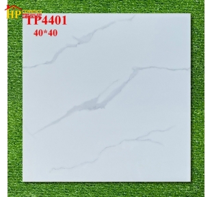 GẠCH LÁT NỀN 40X40 TRẮNG VÂN KHÓI 4401