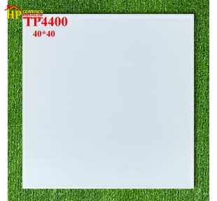 GẠCH LÁT NỀN 40X40 TRẮNG TRƠN GIÁ RẺ
