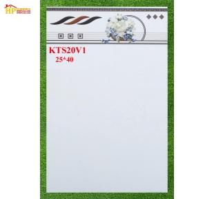 GẠCH ỐP TƯỜNG 25X40 TRẮNG TRƠN GIÁ RẺ 20
