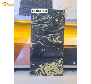 GẠCH LÁT NỀN 60X120 VÂN ĐÁ ĐEN NHỦ VÀNG CAO CẤP