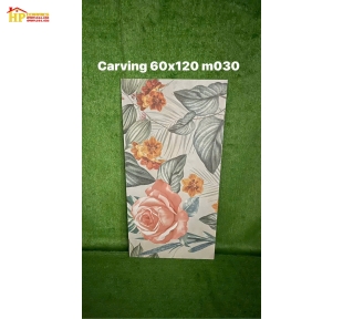 GẠCH LÁT NỀN 60X120 ĐIỂM BÔNG HỒNG MATT