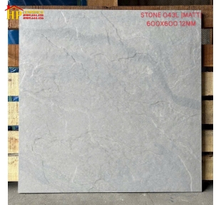 GẠCH LÁT NỀN 60X60 DÀY 12MM VÂN ĐÁ XÁM