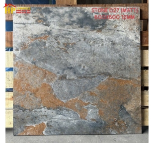 GẠCH LÁT NỀN 60X60  NHÁM VÂN ĐÁ MARBLE 027