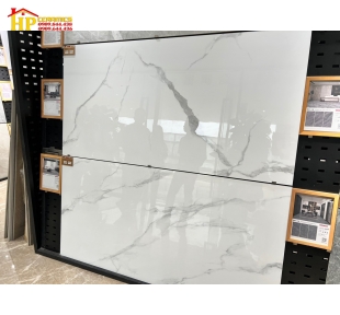 GẠCH LÁT NỀN 90X180 VÂN TRẮNG KHÓI NHẸ CAO CẤP