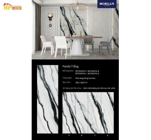 GẠCH LÁT NỀN 80X260 VÂN ĐÁ PANDA TRẮNG 970 CAO CẤP