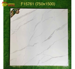 GẠCH ỐP LÁT 75X150 TRẮNG VÂN KHÓI CAO CẤP
