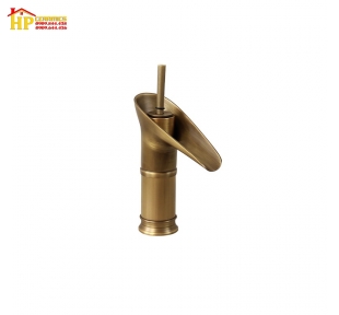 VÒI LAVABO NÓNG LẠNH ĐỒNG THAU S-17