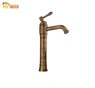 VÒI LAVABO NÓNG LẠNH THÂN CAO CỔ ĐIỂN S-16