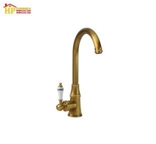 VÒI RỬA CHÉN NÓNG LẠNH ĐỒNG THAU CỔ ĐIỂN RC-07