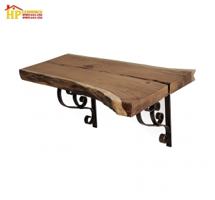 KỆ SĂT MỸ THUẬT MẶT GỖ KS-15