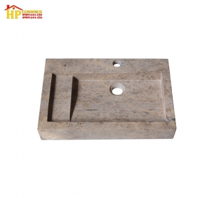 CHẬU LAVABO ĐÁ TỰ NHIÊN L-24V