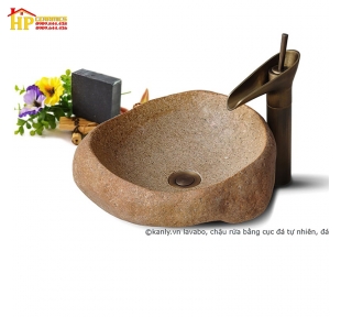 CHẬU LAVABO ĐÁ CUỘI L-15C
