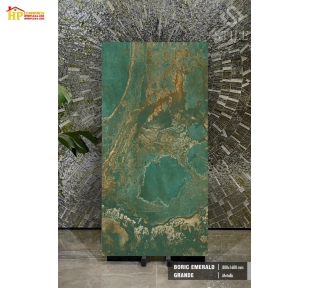 GẠCH LÁT NỀN 80X160 VÂN ĐÁ KIM LOẠI XANH