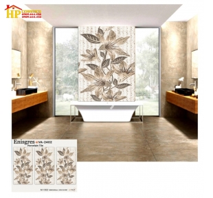 GẠCH LÁT NỀN 60X120 ĐIỂM BÔNG LY ĐA SẮC 2402