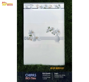 GẠCH ỐP TƯỜNG 30X60 TRẮNG VÂN NHẸ 3629 GIÁ RẺ