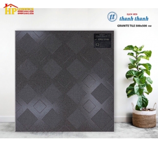 GẠCH LÁT NỀN 50X50 ĐÁ ĐỒNG CHẤT ĐEN Ô VUÔNG NHỎ 5149