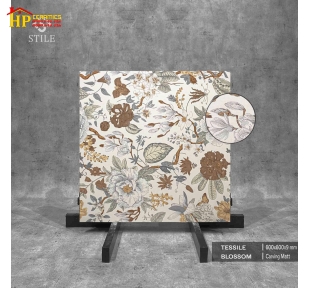 GẠCH LÁT NỀN 60X60 ĐIỂM BÔNG CAO CẤP