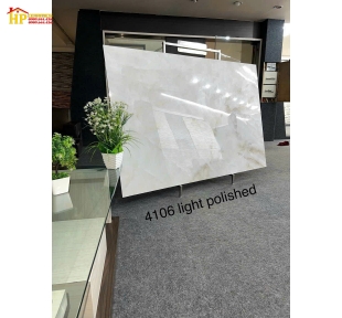 GẠCH ỐP LÁT 120X180 TRẮNG VÂN ĐÁ KEM NHẬP KHẨU CAO CẤP 4106