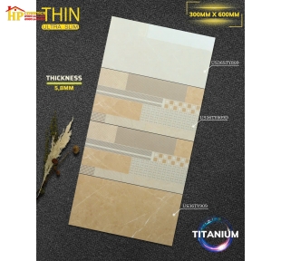 GẠCH ỐP TƯỜNG 30X60 SIÊU BÓNG VÂN ĐÁ VÀNG 