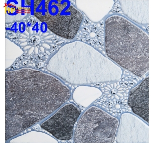 GẠCH SÂN VƯỜN 40X40 SỎI XÁM TRẮNG GIÁ RẺ