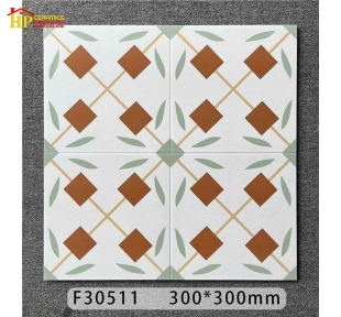 GẠCH ỐP LÁT 30X30 TRANG TRÍ HÌNH THÔI CỔ ĐIỂN 511 CAO CẤP GIÁ RẺ