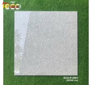 GẠCH LÁT NỀN 80X80 ĐÁ MÀI TRẮNG 8801 CAO CẤP GIÁ RẺ