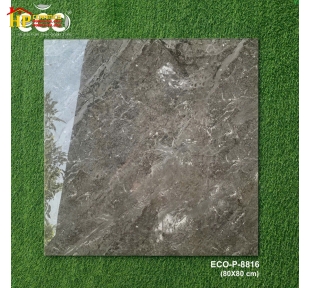 GẠCH LÁT NỀN 80X80 MÀU XÁM VÂN ĐÁ MARBLE 8816 CAO CẤP GIÁ RẺ
