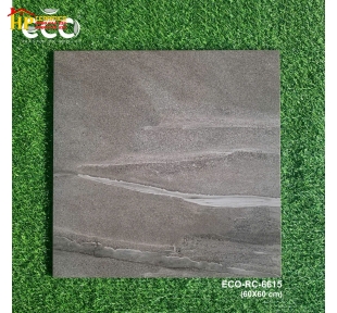 GẠCH LÁT NỀN 60X60 MATT TINH THỂ VÂN ĐÁ XÁM ĐẬM 6615 CAO CẤP GIÁ RẺ