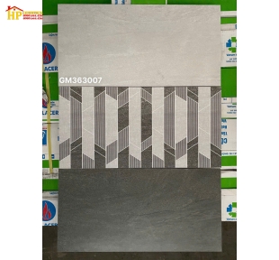 GẠCH ỐP TƯỜNG 30X60 VÂN ĐÁ XÁM ĐẬM LỢT MATT 363007 CAO CẤP GIÁ RẺ