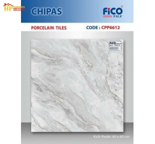 GẠCH LÁT NỀN 60X60 VÂN ĐÁ XÁM 6612 CAO CẤP GIÁ RẺ