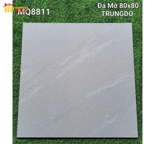 GẠCH LÁT NỀN 80X80 VÂN ĐÁ XÁM XÉO MATT CAO CẤP GIÁ RẺ