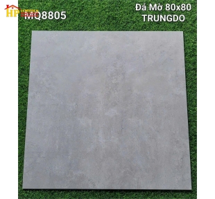 GẠCH LÁT NỀN 80X80 VÂN ĐÁ XÁM XI MĂNG MATT 8805 CAO CẤP GIÁ RẺ