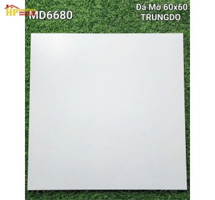 GẠCH LÁT NỀN 60X60 TRẮNG TRƠN MỜ 6680 CAO CẤP GIÁ RẺ