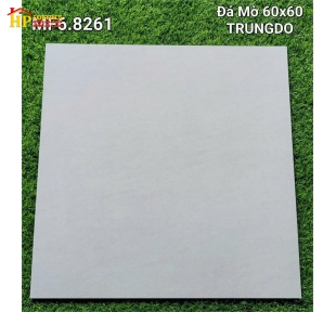 GẠCH LÁT NỀN 60X60 VÂN ĐÁ XÁM TRẮNG 8261 CAO CẤP GIÁ RẺ