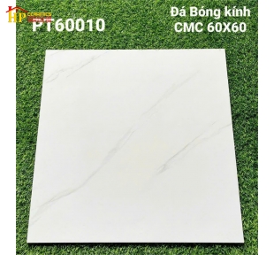 GẠCH LÁT NỀN 60X60 TRẮNG VÂN KHÓI 60010