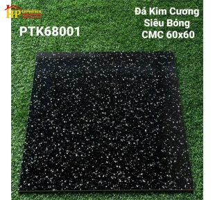 GẠCH LÁT NỀN 60X60 ĐEN KIM SA 68001 CAO CẤP GIÁ RẺ