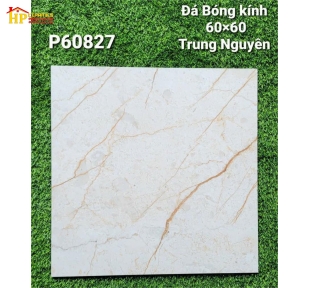 GẠCH LÁT NỀN 60X60 KEM VÂN ĐÁ CHỈ NÂU 60827 CAO CẤP GIÁ RẺ