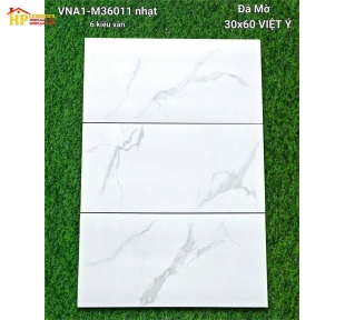 GẠCH ỐP TƯỜNG 30X60 TRẮNG VÂN KHÓI MATT 36011 CAO CẤP GIÁ RẺ