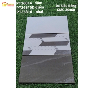 GẠCH ỐP TƯỜNG 30X60 VÂN ĐÁ XÁM ĐẬM LỢT 36814 CAO CẤP GIÁ RẺ
